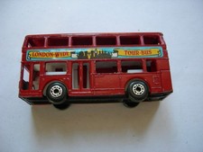 Matchbox Lesney Superfast - Leyland Titan -  London Wide Tour Bus unbespielt