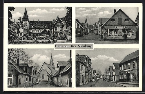 Ansichtskarte liebenau - ansichtskarte,