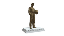 Nigel Mansell F1 Statue - 1992