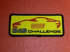 Original Vintage Ferrari 348 Challenge Aufnäher Patch Rennsport Motorsport RAR