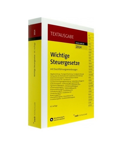 Wichtige steuergesetze mit - steuergesetze:,