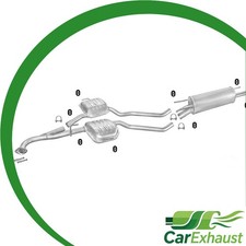 Auspuffanlage für OPEL OMEGA