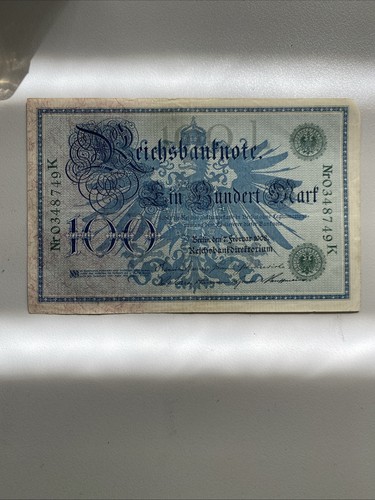 Reichsbanknote 100 mark von - 100,