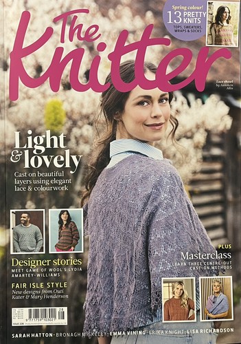 Knitter magazine issue - knitter,