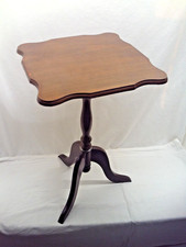 Beistelltisch Vintage Holz Tischchen Stilmöbel Antik Stil Blumen Tisch Retro