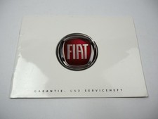 Fiat original Garantie und Serviceheft Juli 2007 mit 1 Eintragung sonst blanko