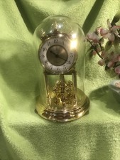 drehpendel uhr Dugena Glaskuppel  Voll Funktion