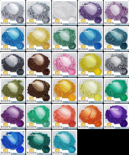 Metallic farbpigment pulver - metallic,