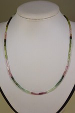 Tourmaline chain necklace
