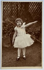 orig. Foto AK Kind Mädchen