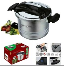 Schnellkochtopf  Induktion4-6-8-10 L Koch Topf Kochtopf Dampfkochtop EDELSTAHL