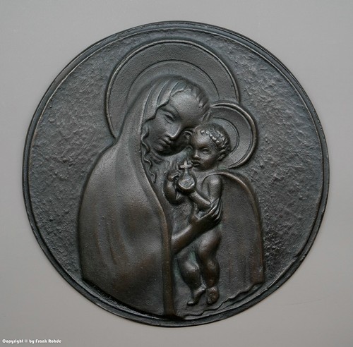 Relief aus bronze - aus, mit