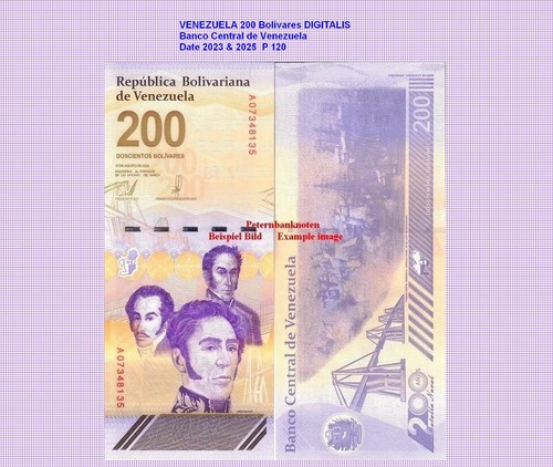 Venezuela 200 bolivares - ,