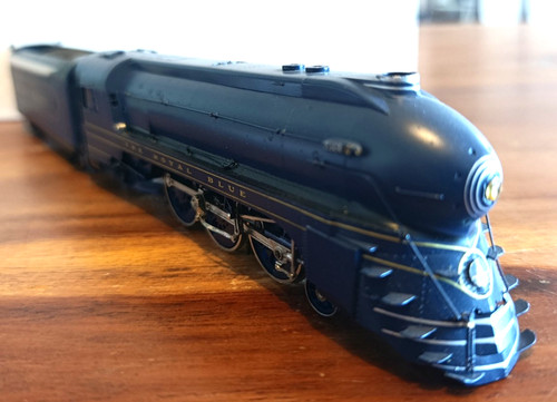 Royal blue messing lok - royal, h0