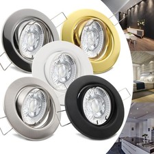 Einbaustrahler Led Flach 230V Spots Lampe Deckenstrahler Set dimmbar 5W DECORA