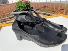 Trippen Damen Sandale x+os  40fs Echtleder schwarz Gr. 40