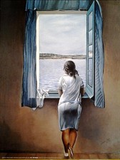 Salvador Dali: Frau am Fenster