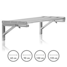 Wandregal Edelstahlregal