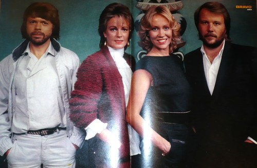 Ein abba poster für - abba, 70er