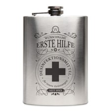 Flachmann Edelstahl 237 ml 8