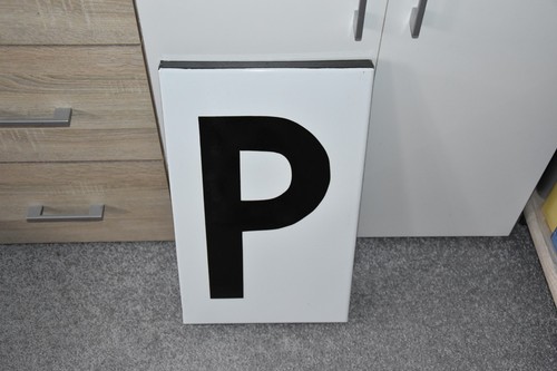 Emaille schild signaltafel - schild,