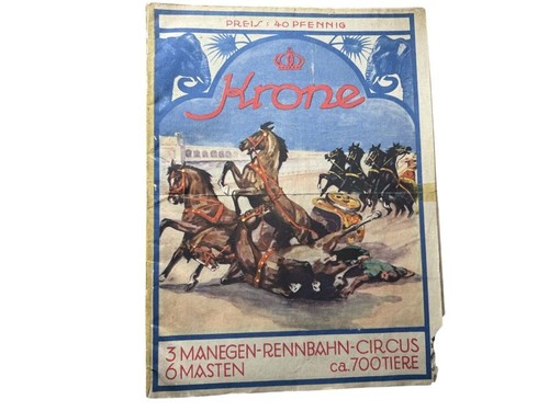 Zirkus krone werbezeitung - krone,