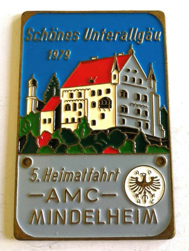 Plakette schönes unterallgäu - plakette,