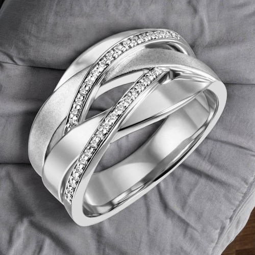 Damen ring breit - ring,