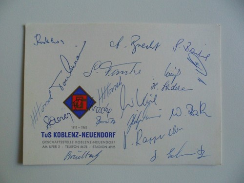 Tus koblenz neundorf - tus, 60er