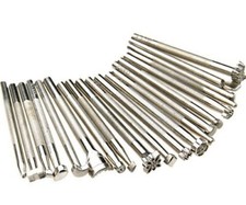 20pcs DIY Leder Prägestempel Set Punzierstempel Punziereisen Set Leder Punzie...