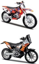 KTM Motorradmodell 1:18 detailliertes Modellmotorrad - Auswahl