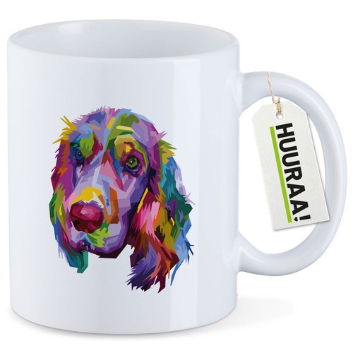 Kaffeetasse cocker spaniel - kaffeetasse,