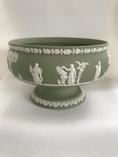 Wedgwood Green Jasper Ware