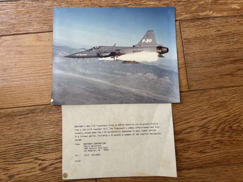 Northrop tigershark - f-20,