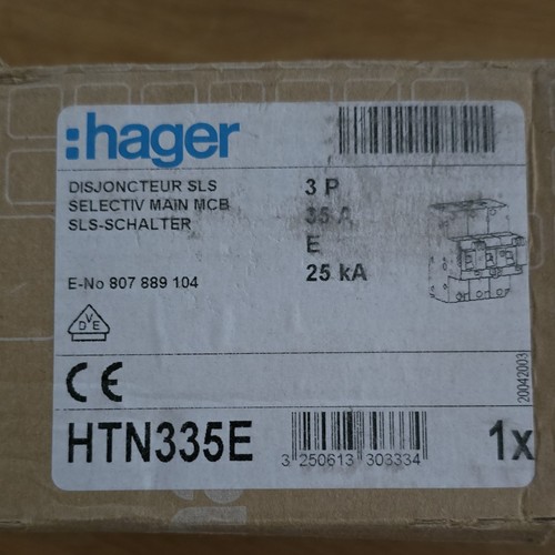 Hager sls schalter htn335e - hager,