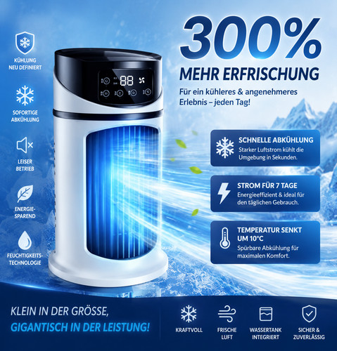 Mobiler luftkühler mini - mobiler,