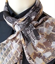 klassischer Seidenschal 100%