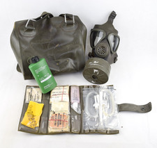 Bundeswehr M65A2 ABC Schutzmaske Set Gr. 3 Gasmaske Atemschutz + Zubehör