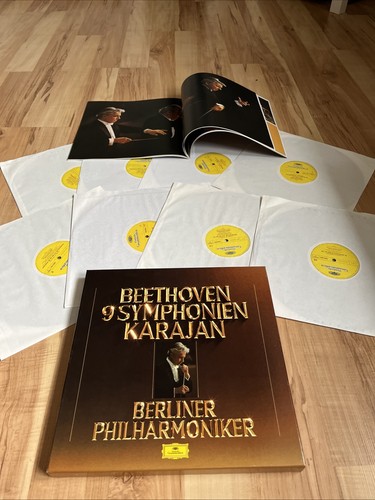 8lp beethoven karajan box - 8lp,
