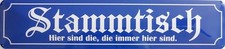 Blechschild Schild -