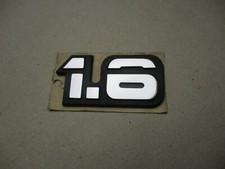 Ford Sierra Taunus 1.6 Chrom Emblem Modellzeichen Schriftzug Heckklappe NEU