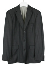 Hugo Boss Rossellini/Movie Blazer Herren Groß Wolle Kerbe Blazer Einzel Belüftet