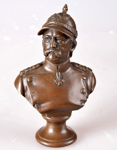 Bronze büste otto - büste, von