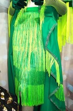 Fransen Rock,Gr.XL-XXL,Neon