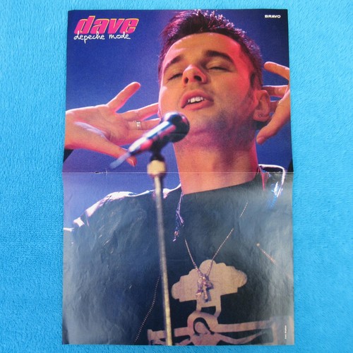 Depeche mode dave gahan poster - mode,
