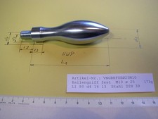 DIN 39 Ballengriff  Stahl