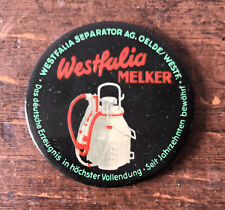 Westfalia Separator AG Werbung, Hand- / Taschenspiegel, Melker, 1950er Jahre 