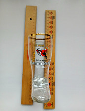 Schwieberdinger Lamm-Bräu 150 Jahre Stiefel 0,3 l Sammlerglas Vintage