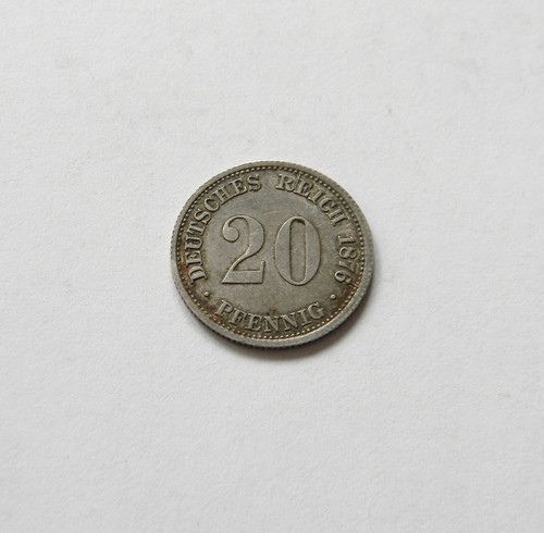 Kaiserreich pfennig 1876 - 20,