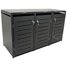 Mülltonnenbox 3-er